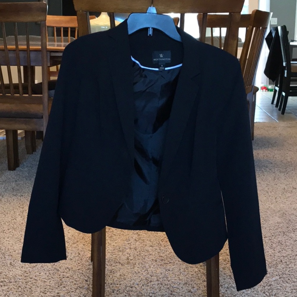 Worthington black blazer